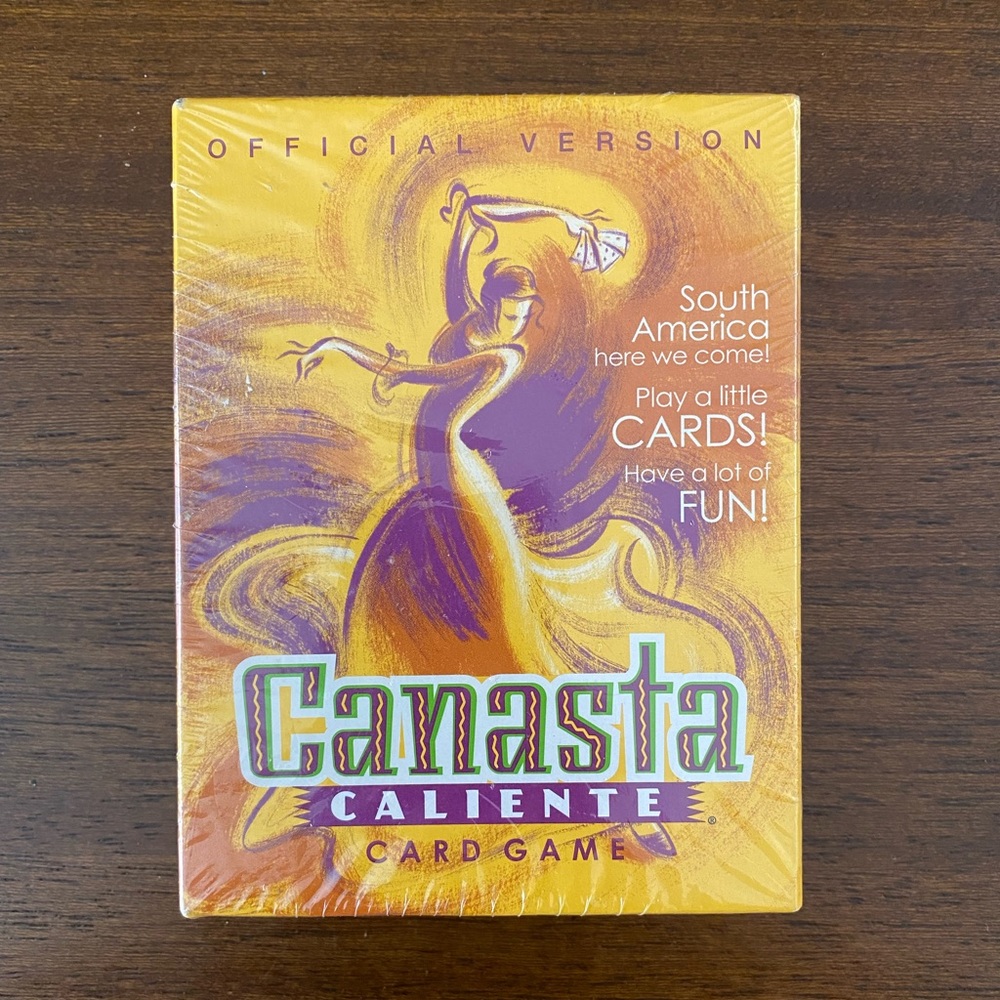 Canasta Caliente Card Board Game -Complete, NEW- Official Version